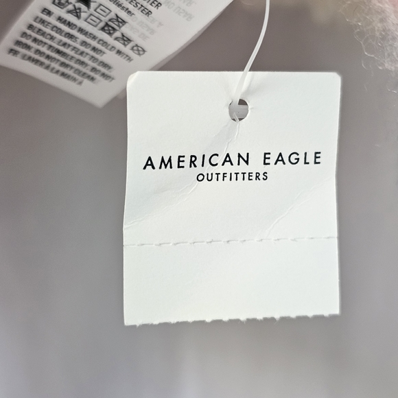 American Eagle Colorful Striped Fringe Boho Cozy Oversized Blanket Scarf… - Picture 8 of 8